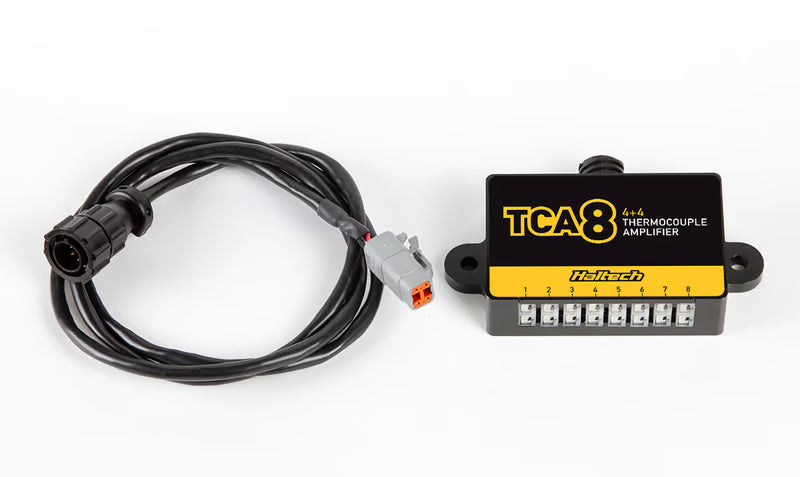 TCA-8 (4+4) Eight Channel Thermocouple Amplifier Programmed as TCA-4A and TCA-4B HT-059908