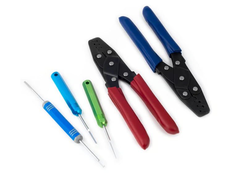 Dual Crimper Set Inc 3 pin removal tools HT-070300