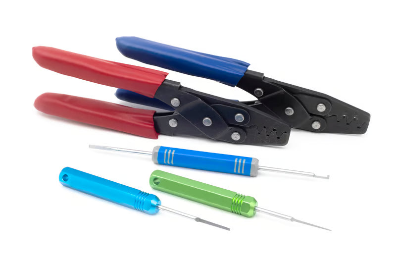 Dual Crimper Set Inc 3 pin removal tools HT-070300