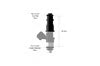 Fuel Injector Adapter - 14mm 1/2 to Full Length HT-080006