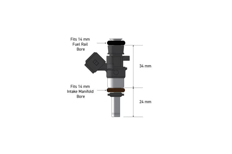 Bosch 980cc injectors - Flowmatched set of 6 (0280158040) HT-080103