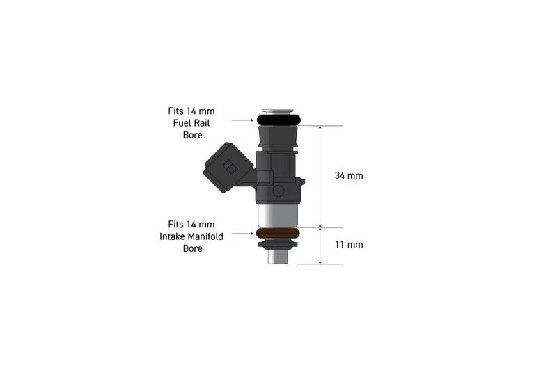 Bosch 1462cc injectors - Flowmatched set of 6 (0280158333) HT-080106
