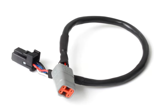 Haltech Elite CAN Cable DTM-4 - 8 pin Black Tyco 150mm (6") HT-130031