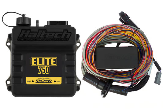 Elite 750 ECU + Premium Universal Wire-in Harness Kit Length: 2.5m (8') HT-150604