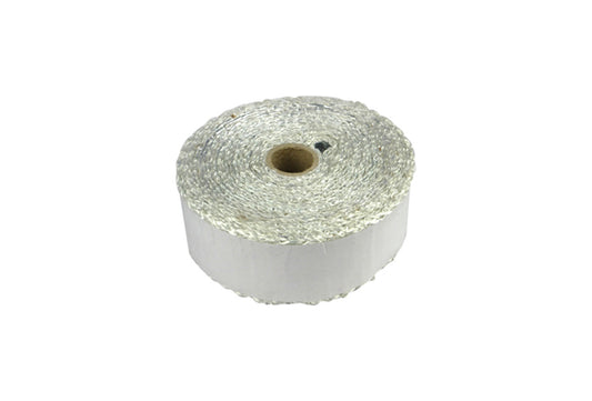 Redback White Glass Heat Tape – 40mm × 2mm × 5m – Foil Backed | HTFGWF0402-5