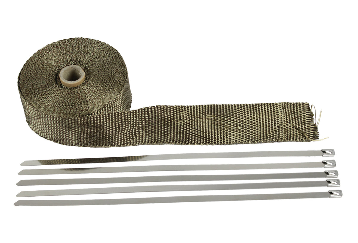 Redback Titanium Heat Tape – 51mm × 2mm × 10m + 5 Ties | HTTI0512-10-5CT