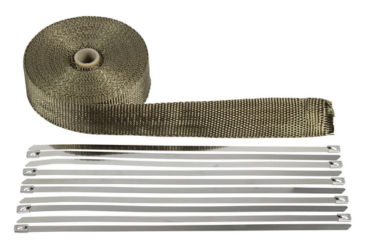 Redback Titanium Heat Tape – 51mm × 2mm × 15m + 10 Ties | HTTI0512-15-10CT