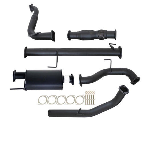 Isuzu MU-X 3 inch turbo-back exhaust