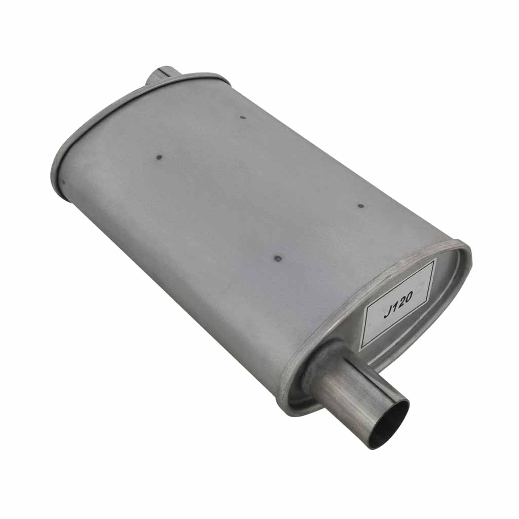 J120 — 8" x 4" Offset/Offset Configurations Mufflers | Aluminised | Select Your Size Length and Internal Options