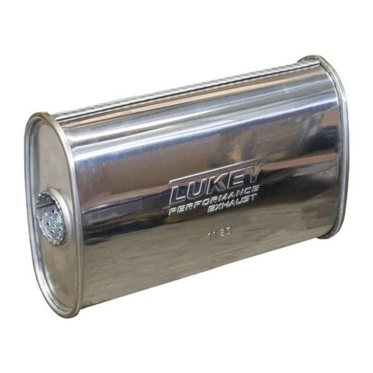 Lukey 2 1/4" Megaflow Muffler – 14" Offset/Centre | J627MN-430L