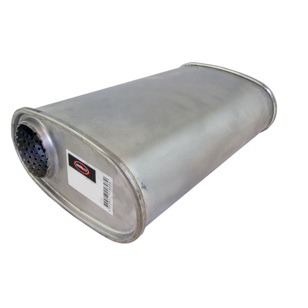 Redback 2.5" 3-hole baffled Muffler – 14" Offset/Centre | J727GPBU
