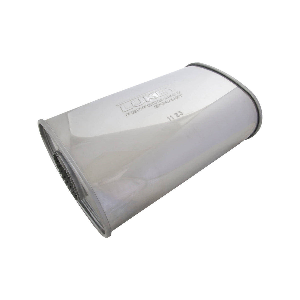 Lukey 2 1/2" Chambered Muffler – 14" Offset/Centre | J727GPCN-430L