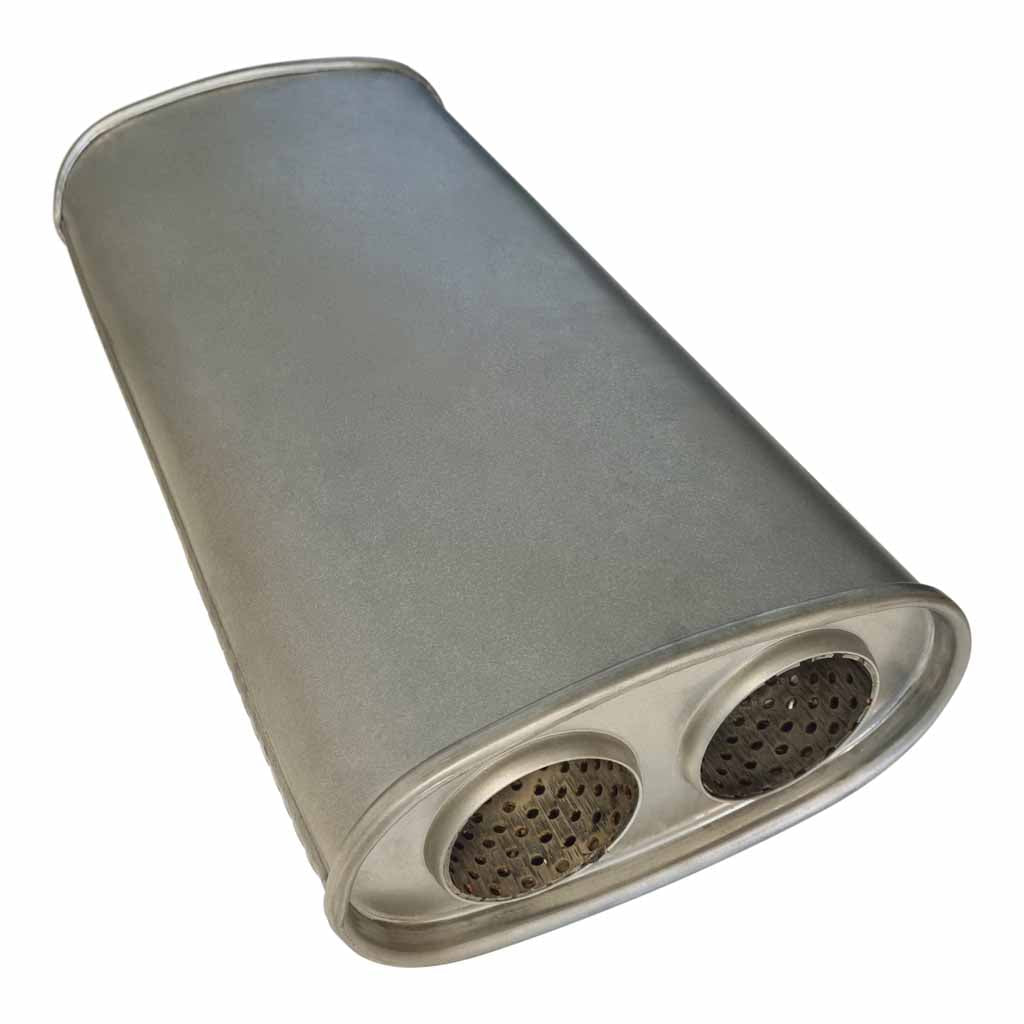 J735GPY — 8" x 4" Centre/Dual Configurations Mufflers | Aluminised | Select Your Size Length and Internal Options