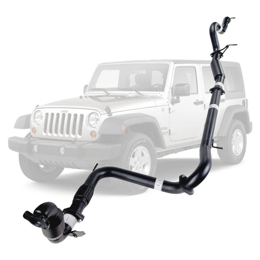 Jeep JK Wrangler 3 inch turbo-back exhaust