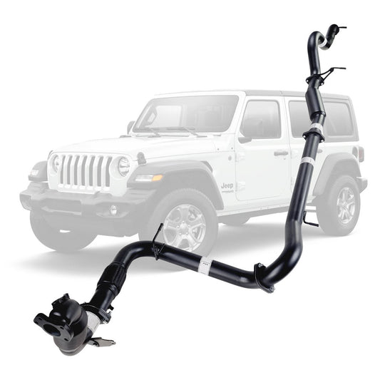 Jeep JK Wrangler DPF exhaust system