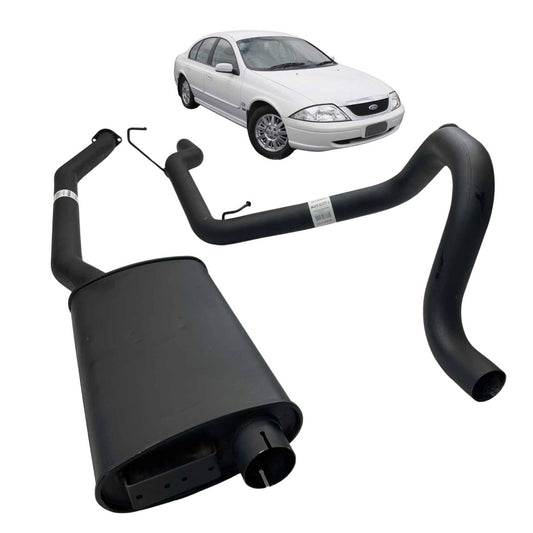 Redback 2.5" Cat Back Sports Exhaust for Ford EA EB ED EF EL AU Falcon 6 Cyl 4L XR6 Sedan | K-RPM15709