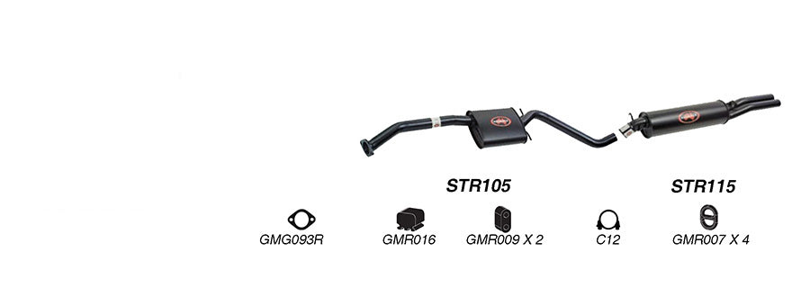 Redback 2.5-inch Cat-Back Exhaust, Dual Outlet – Holden Statesman | K-RPM15749