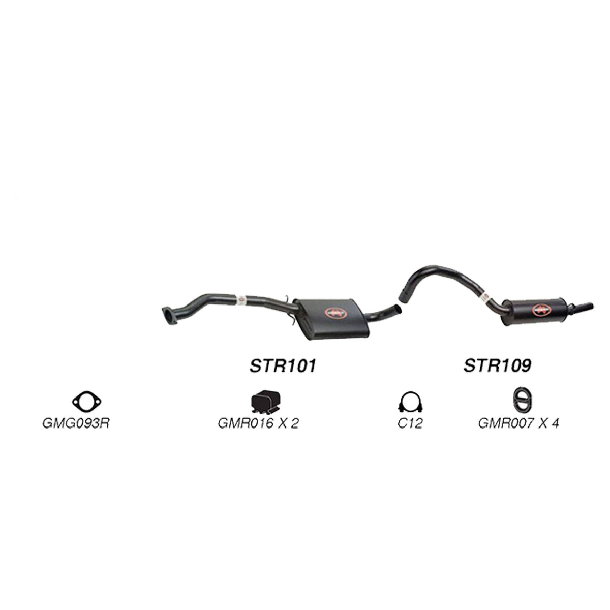 Redback 2.5-inch Cat-Back Exhaust, Single Outlet – Holden Commodore | K-RPM15779