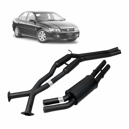 Redback Exhaust for Holden Commodore 5.7L V8 VT VX VY VZ And VZ V6 Or Supercharged Sedans - Cat Back with Hotdogs & Rear Muffler | K-RPM15782