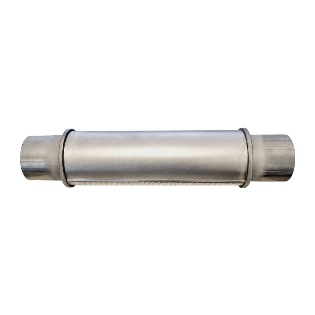 K818GPC — 4" Round Centre/Centre Configurations Universal Mufflers | Aluminised | Select Your Size Length and Internal Options