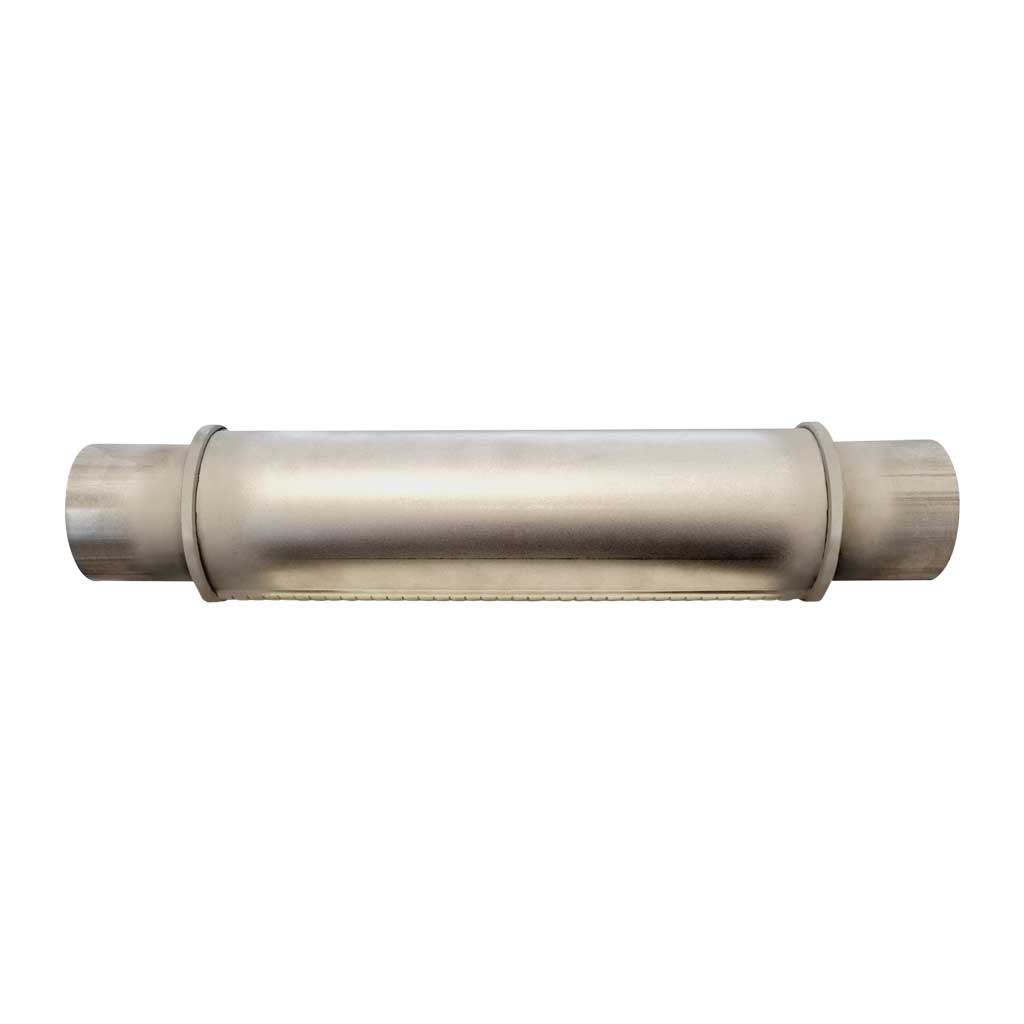 K826GP — 4" Round Centre/Centre Configurations Universal Mufflers | Aluminised | Select Your Size Length and Internal Options