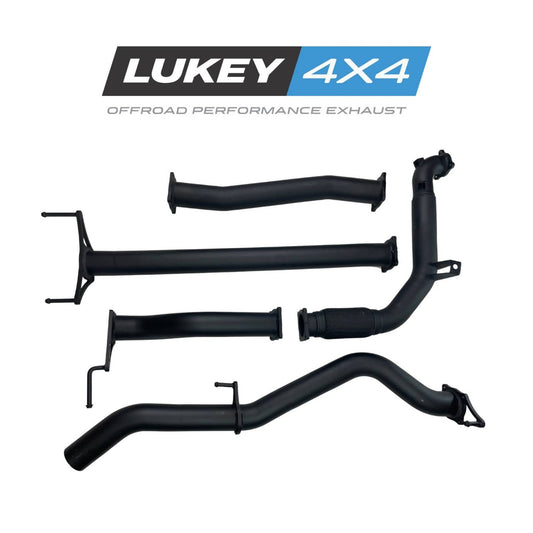 Lukey Turbo-Back Exhaust, Muffler Delete – Mitsubishi Triton | LKY-MT-MN-PO