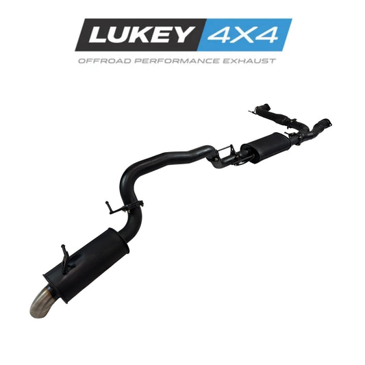 Lukey 3-inch Cat-Back Exhaust with Front & Rear Mufflers – Nissan Patrol Y62 5.6L | LKY-NP-62-PM