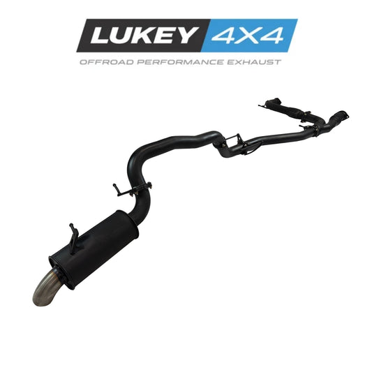 Lukey 3-inch Cat-Back Exhaust with Rear Muffler – Nissan Patrol Y62 5.6L | LKY-NP-62-RM