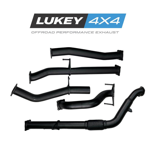 Lukey Turbo-Back Exhaust, Muffler Delete – Toyota Hilux | LKY-TH-N70-PO