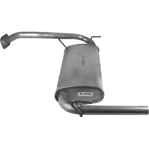 Redback Rear Muffler – Ford Laser KJ / Mazda 323 Astina | M4705