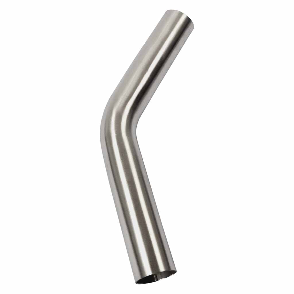 Brushed 304 stainless mandrel bend