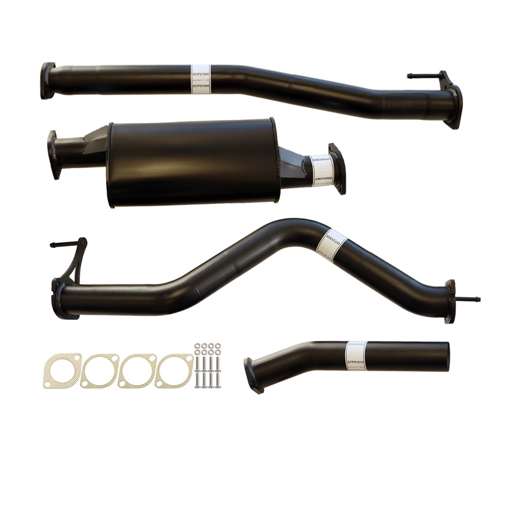 Mercedes-Benz X-Class X250d 2.3L 2017 Onwards 3" DPF-Back Exhaust System - Muffler (Quietest)
