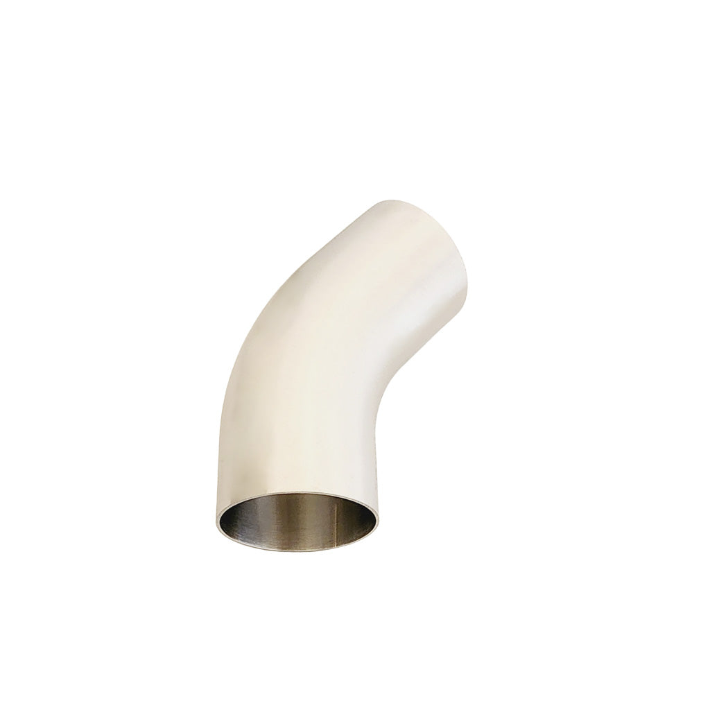 MB25045-304F — XPS 2.5 Inch (63.5mm) 45 Degree 1.6mm Brushed 304 Stainless Steel