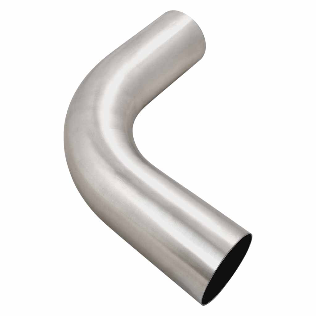 MB35090-304B — 3.5 Inch 90 Degree 1.5D Radius Mandrel Bend Brushed 304 Stainless Steel