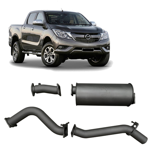 Redback 3-inch DPF-Back, Large Muffler – Mazda BT-50 | MBX22300-PM