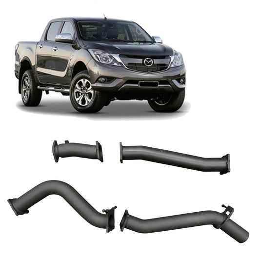 Redback 3-inch DPF-Back, Muffler Delete – Mazda BT-50 | MBX22300-PO