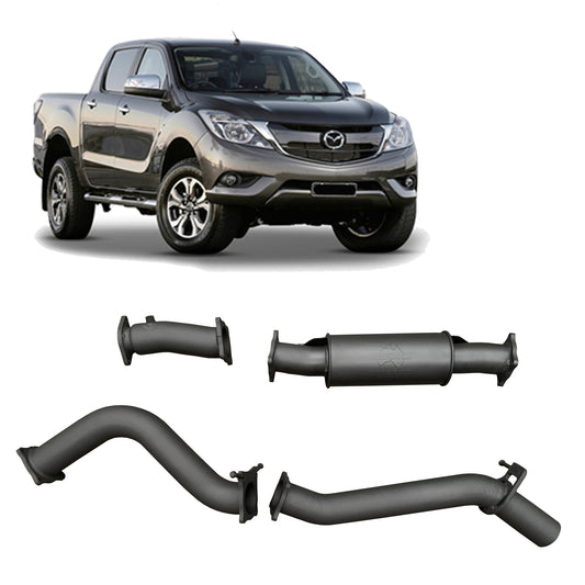 Redback 3-inch DPF-Back with Resonator – Mazda BT-50 07/2016–09/2020 | MBX22300-PR