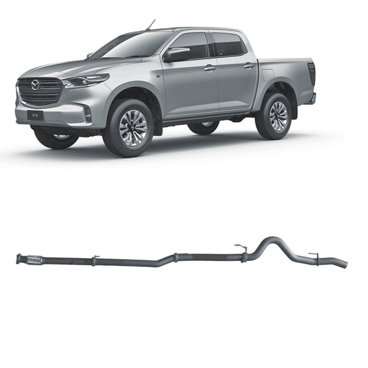 Redback 3-inch DPF-Back, Muffler Delete – Mazda BT-50 | MBX22700-PO