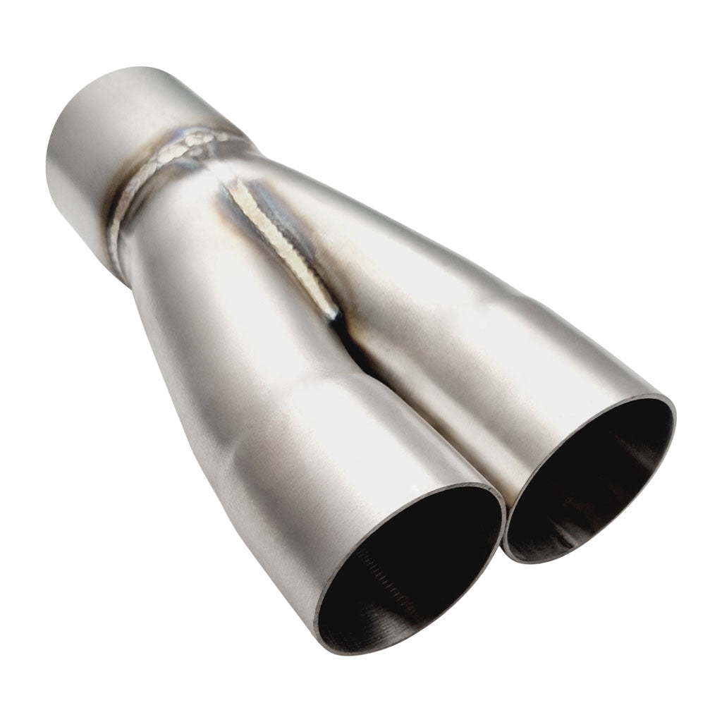 MC2-200250-304B — 2 into 1  2" ID  2 1/2" OD 304 Stainless Merge Collector