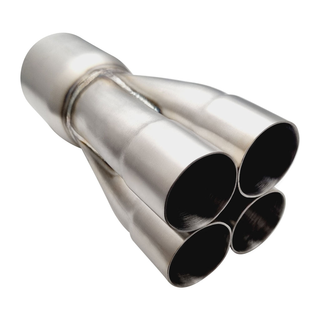 MC4-178400-304B — 4 into 1 1 7/8"  ID  4" OD 304 Stainless Merge Collector