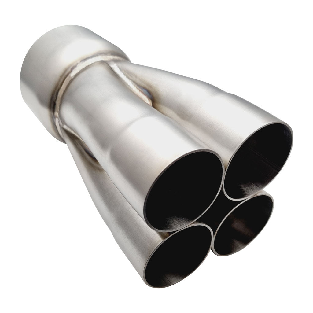 MC4-200400-304B — 4 into 1 2"  ID  4" OD 304 Stainless Merge Collector