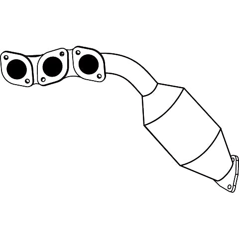 Redback Manifold Catalytic Converter – Toyota Prado VZJ95 3.4L V6 RHS (07/1996–02/2003) | MCV025