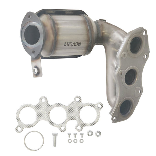 Toyota Aurion radiator side manifold catalytic converter MCV089