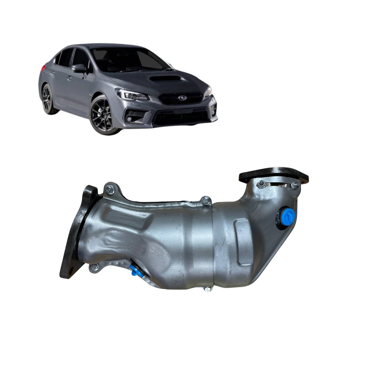 Redback Downpipe Catalytic Converter – Subaru WRX FA20 (08/2014–2020) | MCV707