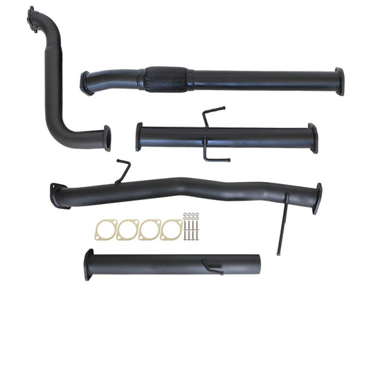 Mitsubishi Triton MN 2.5L 4D56 3 inch turbo-back exhaust MI250-PO