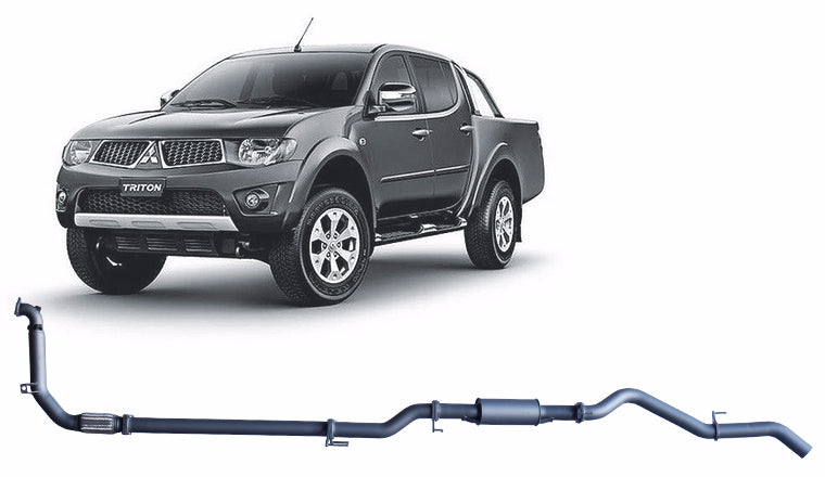 Redback 3-inch Turbo-Back, Resonator, No Cat – Mitsubishi Triton MN | MTX32200-PR