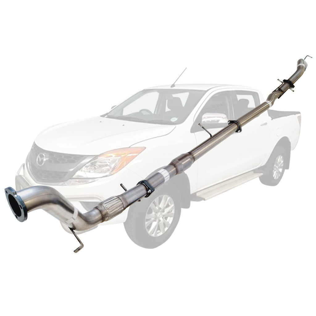 Mazda BT-50 UP UR stainless cat pipe MZ248-PCSS