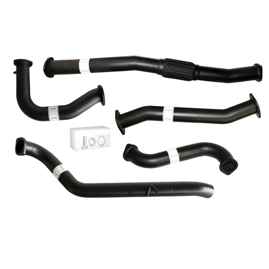 Nissan Patrol Y61 GU TD42 Wagon 3" Dump-Pipe-Back Exhaust – Aluminised steel – Straight pipe (dump pipe not included) – NI208-PO — NI208-PO
