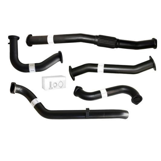 Nissan Patrol Y61 GU TD42 Ute 1996–2006 3" Dump-Pipe-Back Exhaust – Aluminised steel – Straight pipe (dump pipe not included) – NI209-PO — NI209-PO
