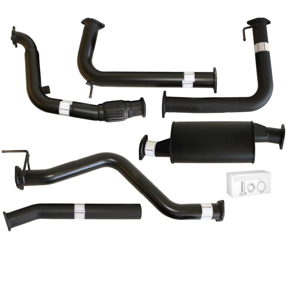 Nissan Navara D40 2.5L non-DPF 3 inch turbo-back exhaust NI219-MO